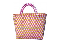 Giỏ 3 D - 13 màu vàng - hồng - trắng